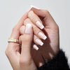 Press On Nails - Square White French Tips