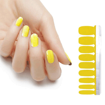 Nail Polish Stickers - Sunflower