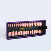 Press On Nails - Gold French Tips (Special Edition)