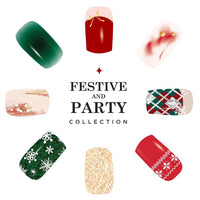 Semi Cured Gel Nail Wraps - Xmas 5 Pack Bundles