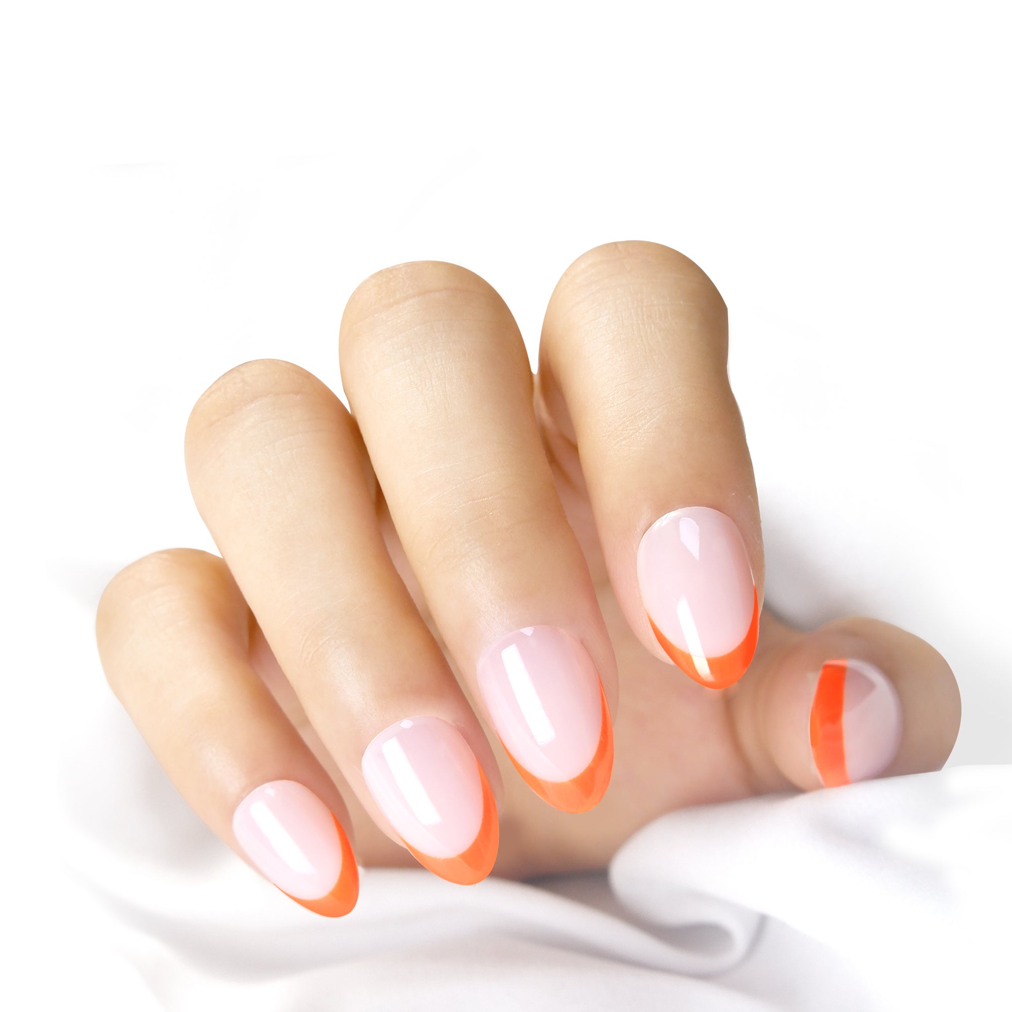 Press On Nails - Orange Marmalade