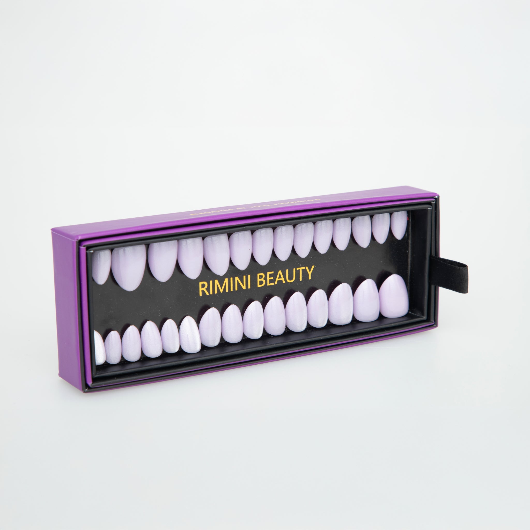 Press On Nails - Purple Marble