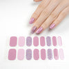 Semi Cured Gel Nail Wraps - Rose