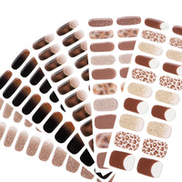 Semi Cured Gel Nail Wraps - Xmas 5 Pack Bundles