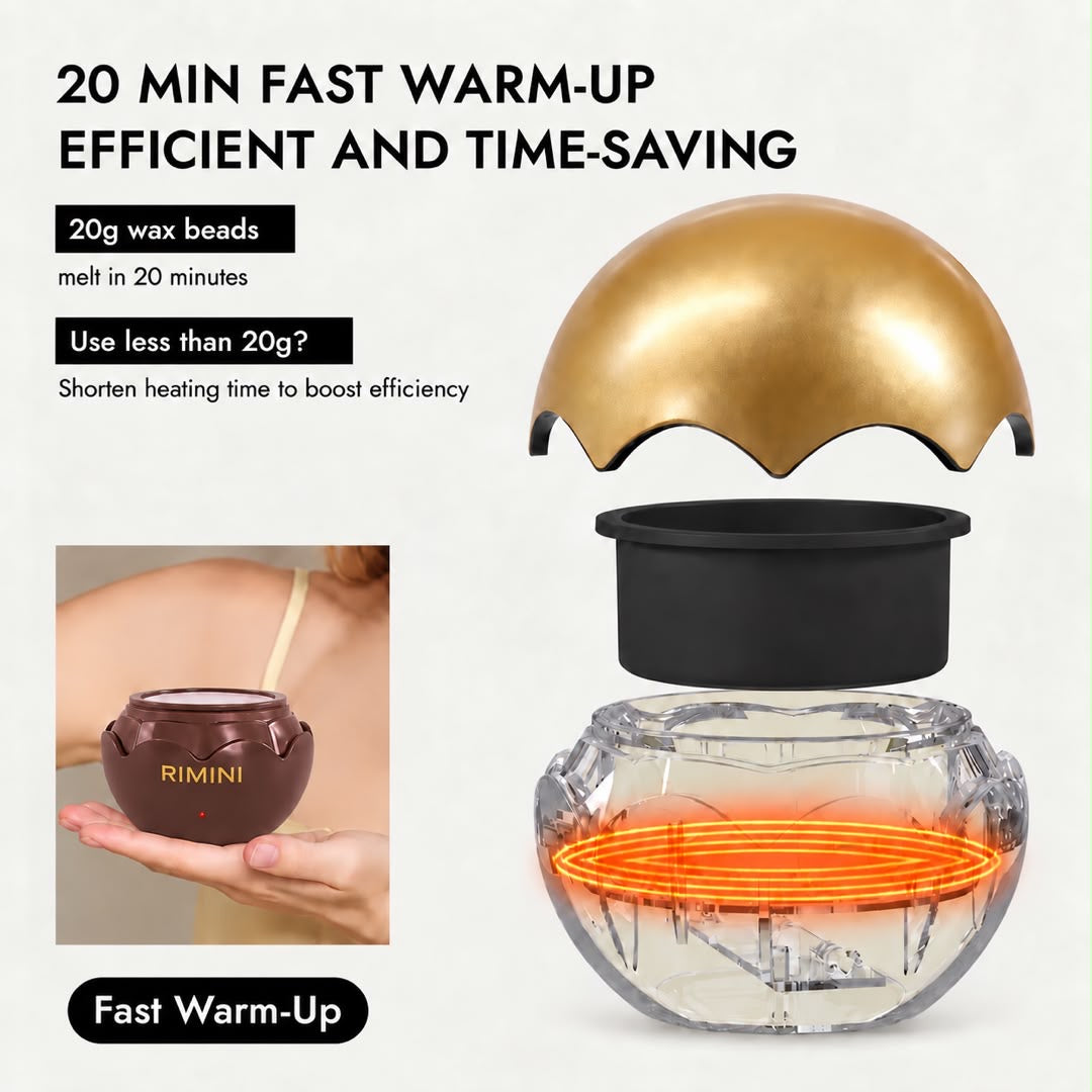 Dome Wax Heater Kit Standard - Chocolate