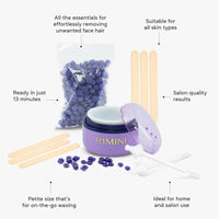 Mini Wax Heater Deluxe Kit - Purple