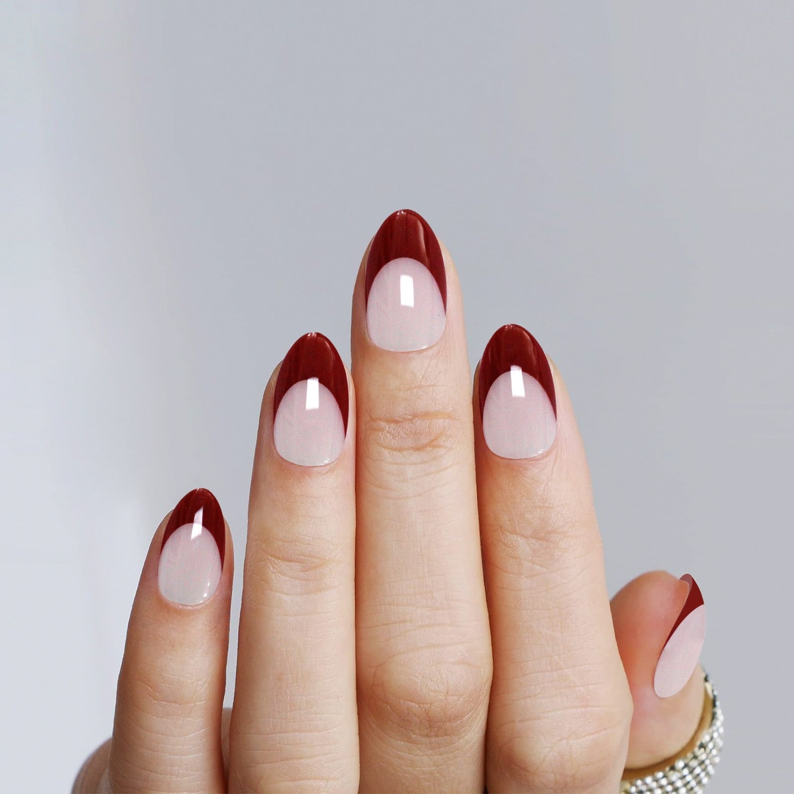 Press On Nails - Red French Tips (Special Edition)