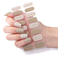 Semi Cured Gel Nail Wraps - Pebble