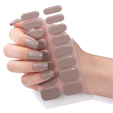 Semi Cured Gel Nail Wraps - Coco