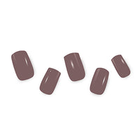 Semi Cured Gel Nail Wraps - Vintage Plum