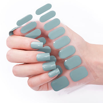Semi Cured Gel Nail Wraps - Balearic Island