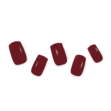 Semi Cured Gel Nail Wraps - Ebony