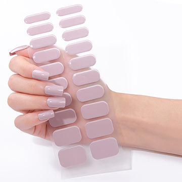 Semi Cured Gel Nail Wraps - Aubrieta