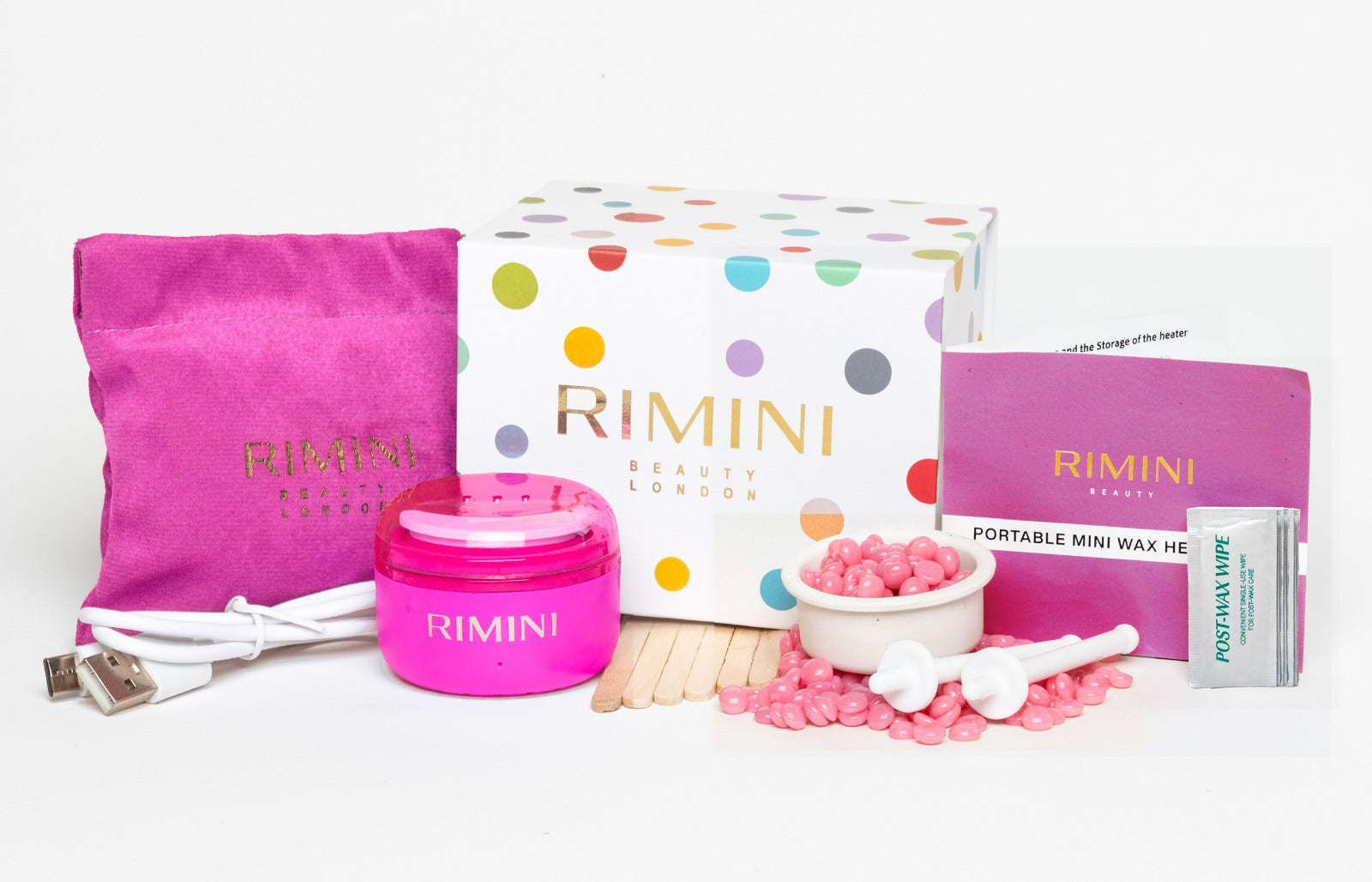 Mini Wax Heater Kit - Pink (PRE ORDER SOON)