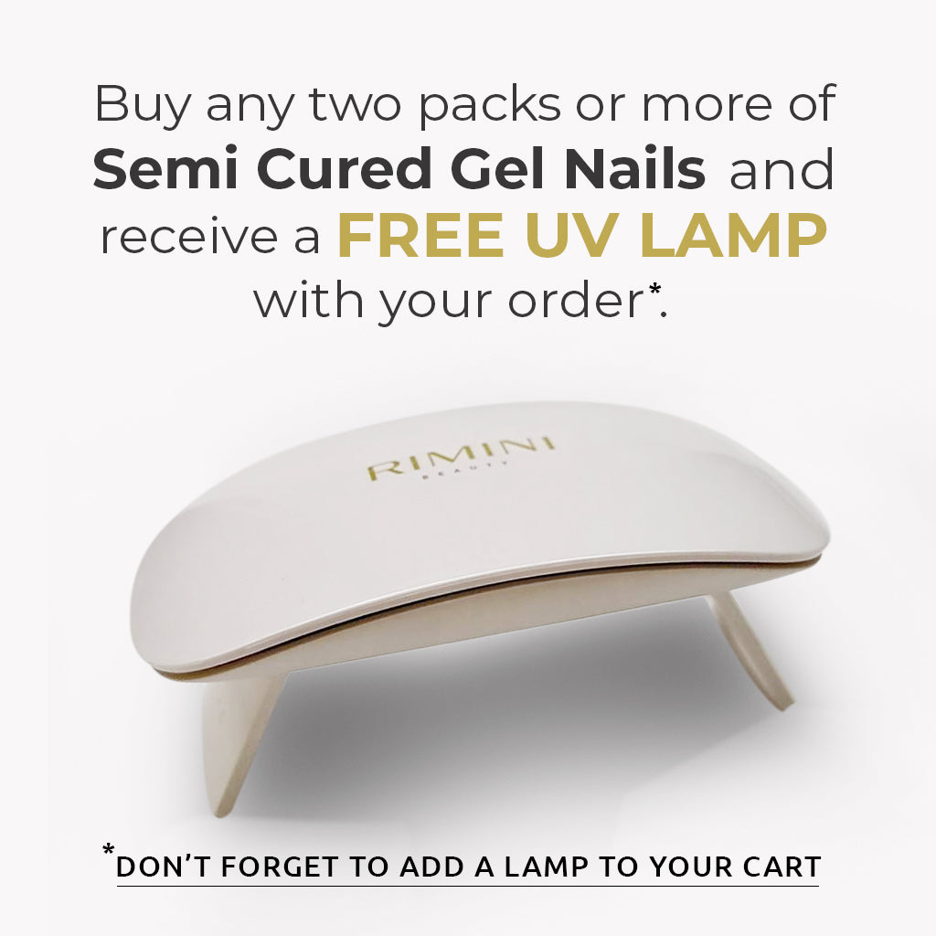 UV Lamp - Semi Cured Gel Nail Wraps
