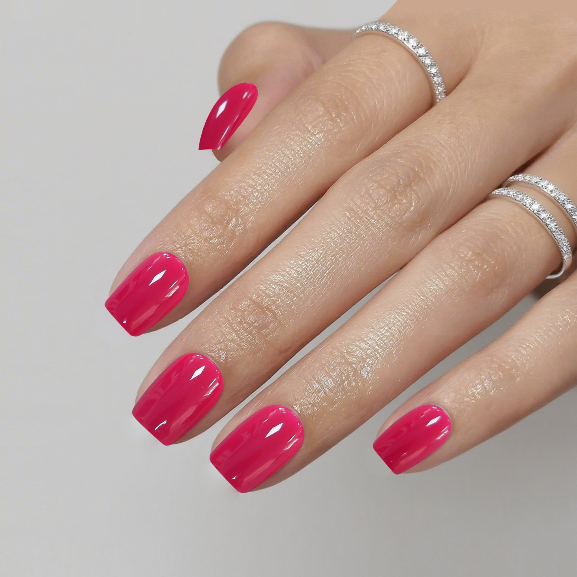 Press On Nails - Fuchsia