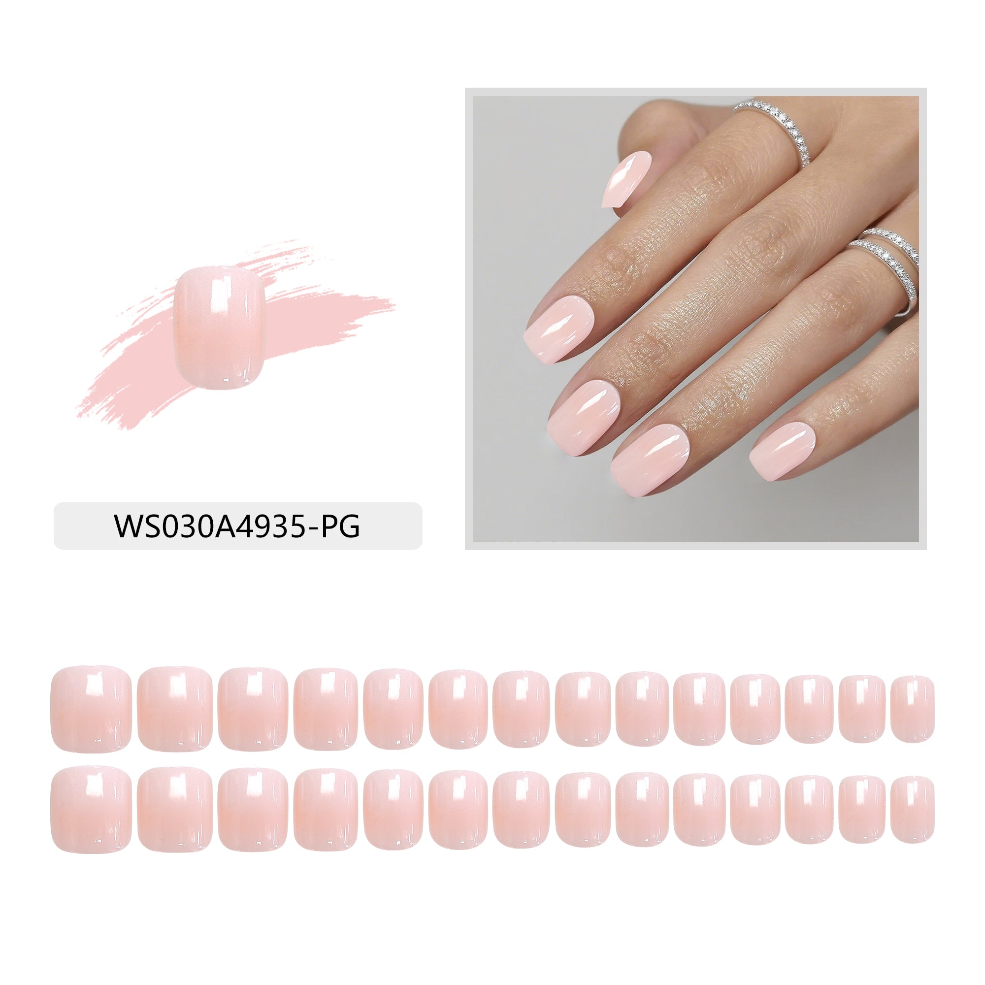 Press On Nails - Wedding Bells