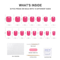 Press On Nails - Barbie