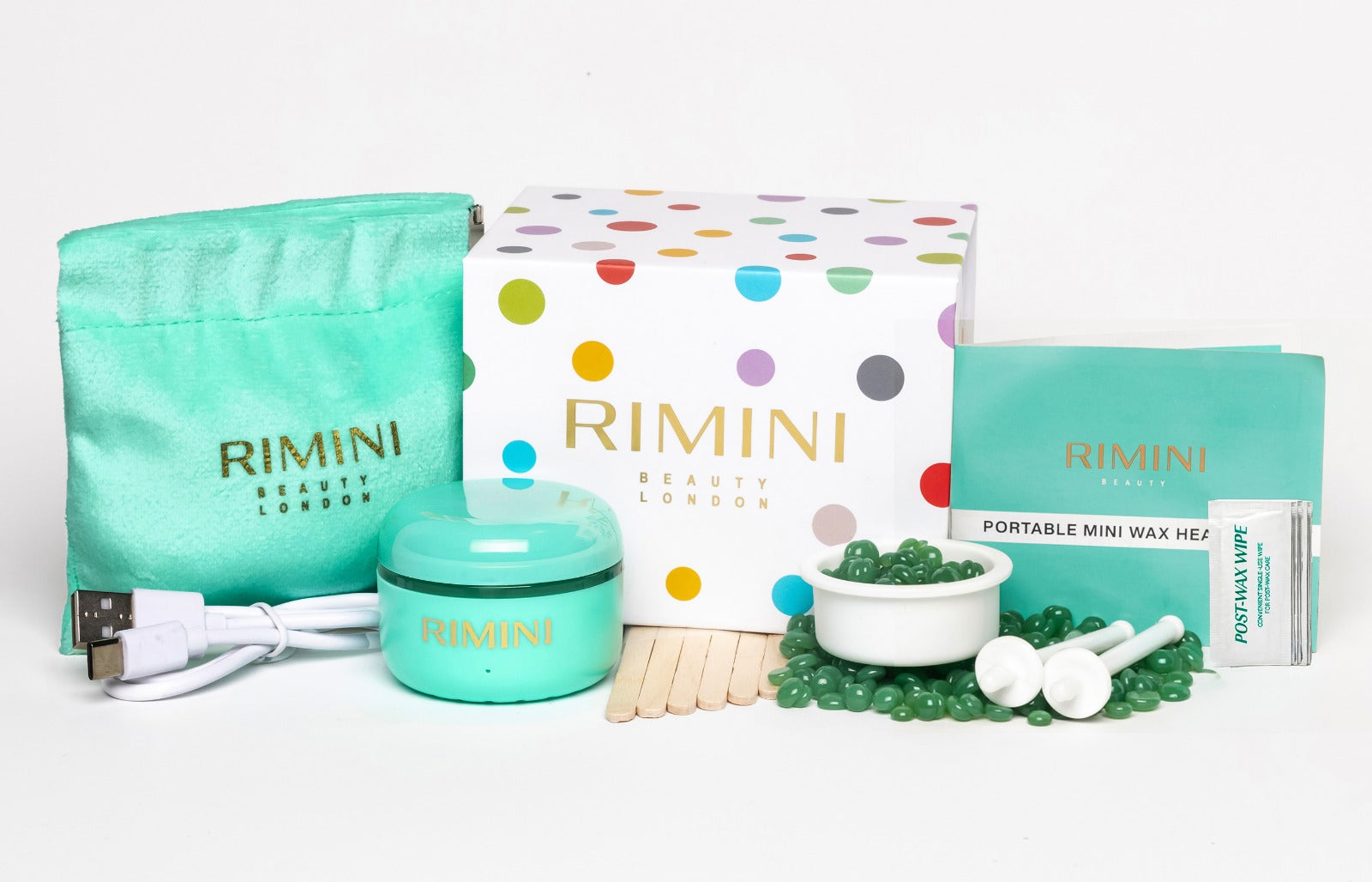 Mini Wax Heater Deluxe Kit - Green
