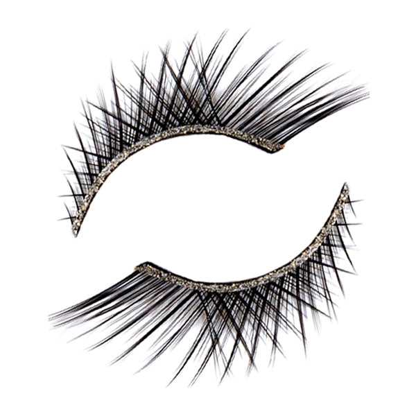 Synthetic Hair False Lashes - Miss Glitzy
