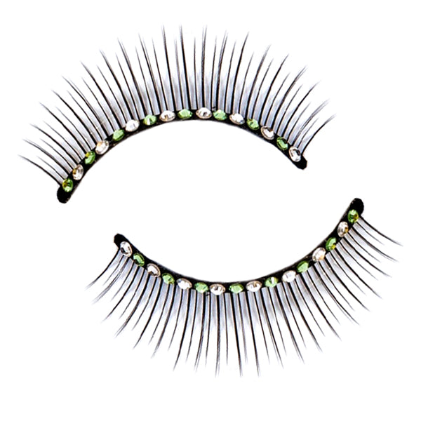 Synthetic Hair False Lashes - Emily's Emerald
