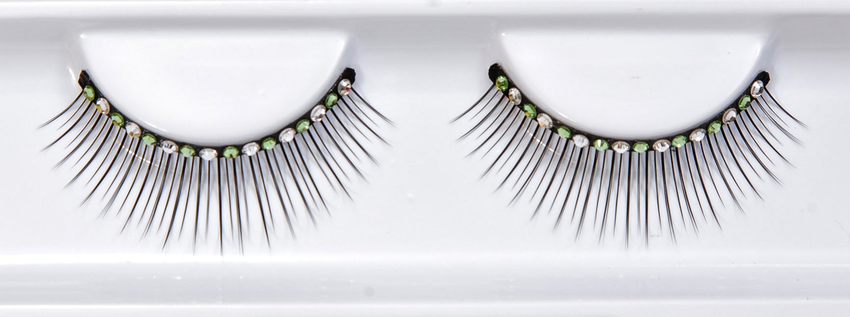Synthetic Hair False Lashes - Emily's Emerald