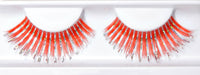 Synthetic False Lashes - Hologram Red and Silver