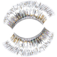 Synthetic False Lashes - Hologram Silver