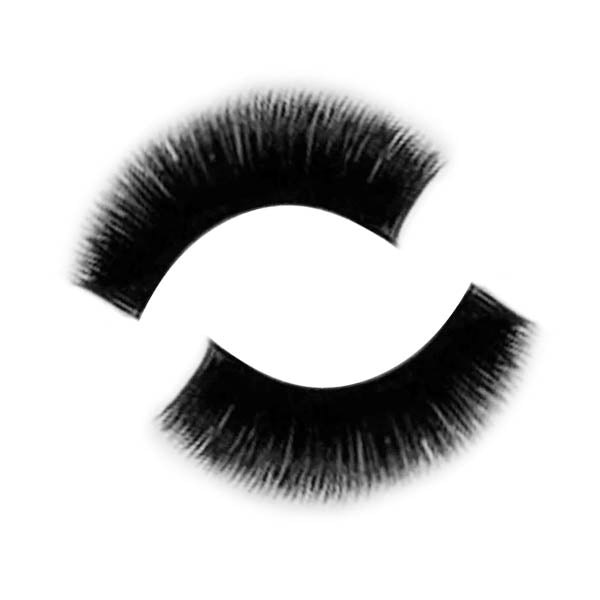 Synthetic Hair False Lashes - Thick Density Double Layered