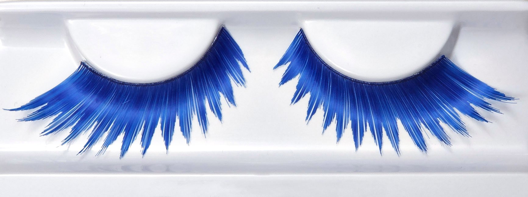 Synthetic Hair False Lashes - Medium Royal Blue