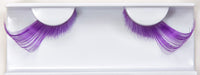 Synthetic Hair False Lashes - Short and Extra Long Purple