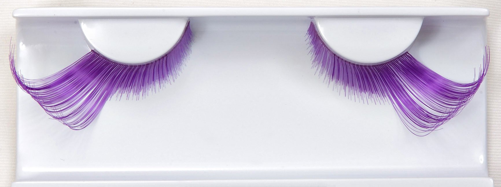 Synthetic Hair False Lashes - Short and Extra Long Purple