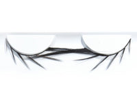 Synthetic Hair False Lashes - Daring Winged