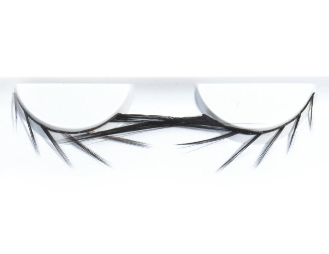 Synthetic Hair False Lashes - Daring Winged