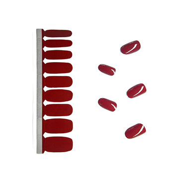 Nail Polish Stickers - Wine Berry