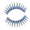 Synthetic Hair False Lashes - Black and Blue