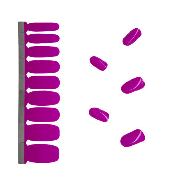 Nail Polish Stickers - Bright Jessica