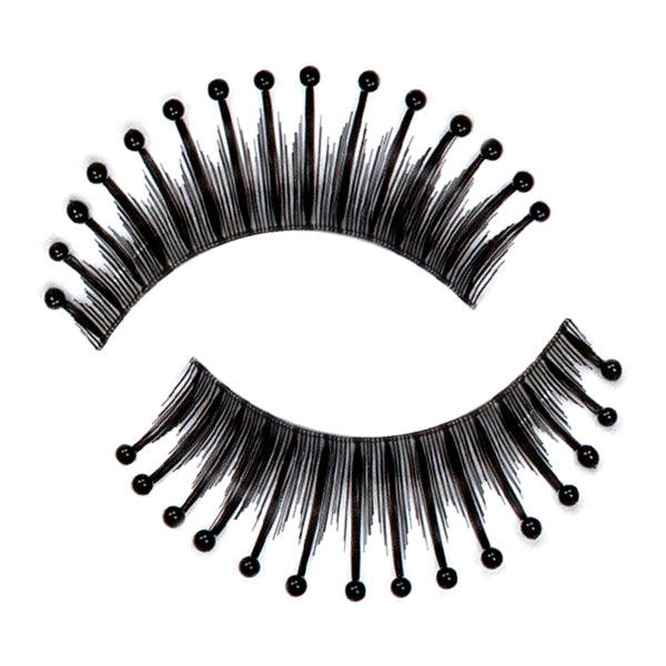 Synthetic Hair False Lashes - Decorated Black Water Droplet