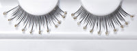 Synthetic Hair False Lashes - Decorated Clear Tips