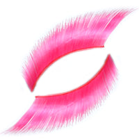 Synthetic Hair False Lashes - Short bright Pink