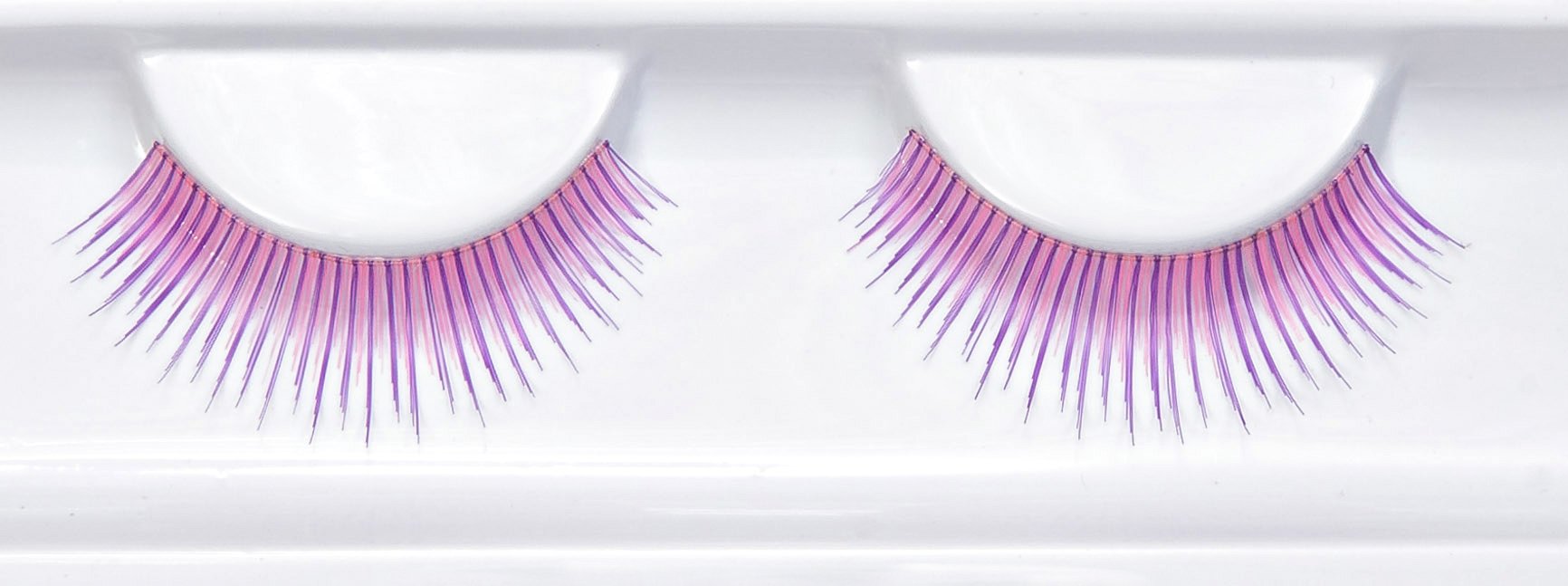 Synthetic Hair False Lashes - Lilac