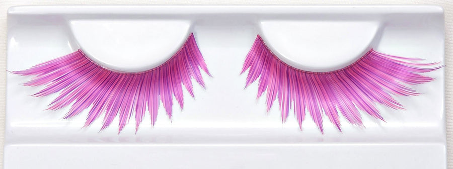 Synthetic Hair False Lashes - Long Light and Dark Purple