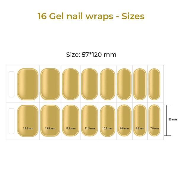 Semi Cured Gel Nail Wraps - Pretty Woman