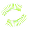 Synthetic Hair False Lashes - Glow In The Dark