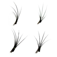 False Eyelashes - Under Lashes (Individual Flare) - 5 Pack