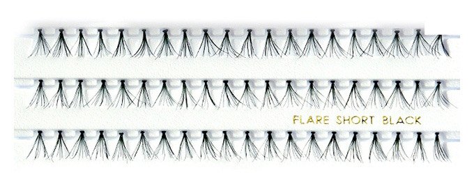 Individual Flare False Lashes - Short 8mm
