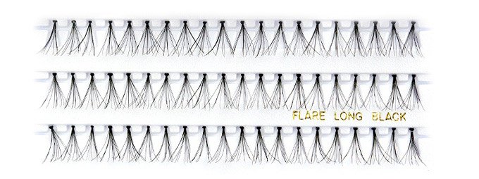 Individual Flare False Lashes - Extra Long 15.5mm