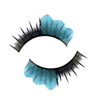 Synthetic Hair False Lashes - Turquoise Sky
