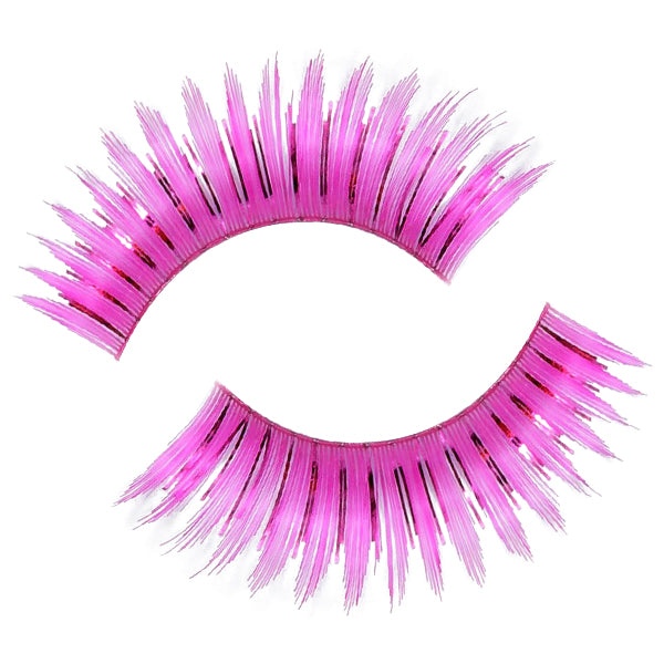 Synthetic False Lashes - Carnival Purple