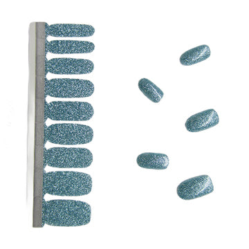 Glitter Nail Polish Stickers - Formentera